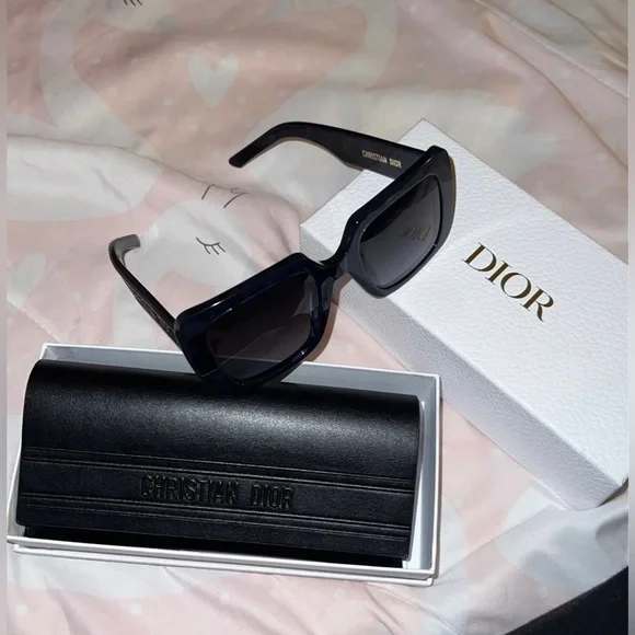 Authentic Christian Dior Sunglasses with Case and Box Dior | Accessories | Authentic With Box And Receipt Dior  main image 2
